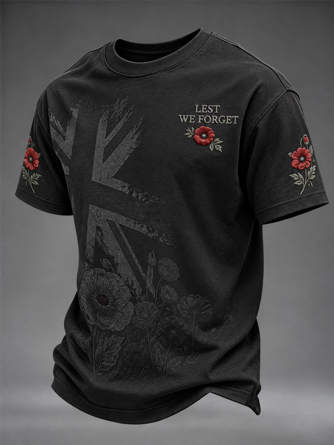 Men's Remembrance Day Short Sleeves T-shirt