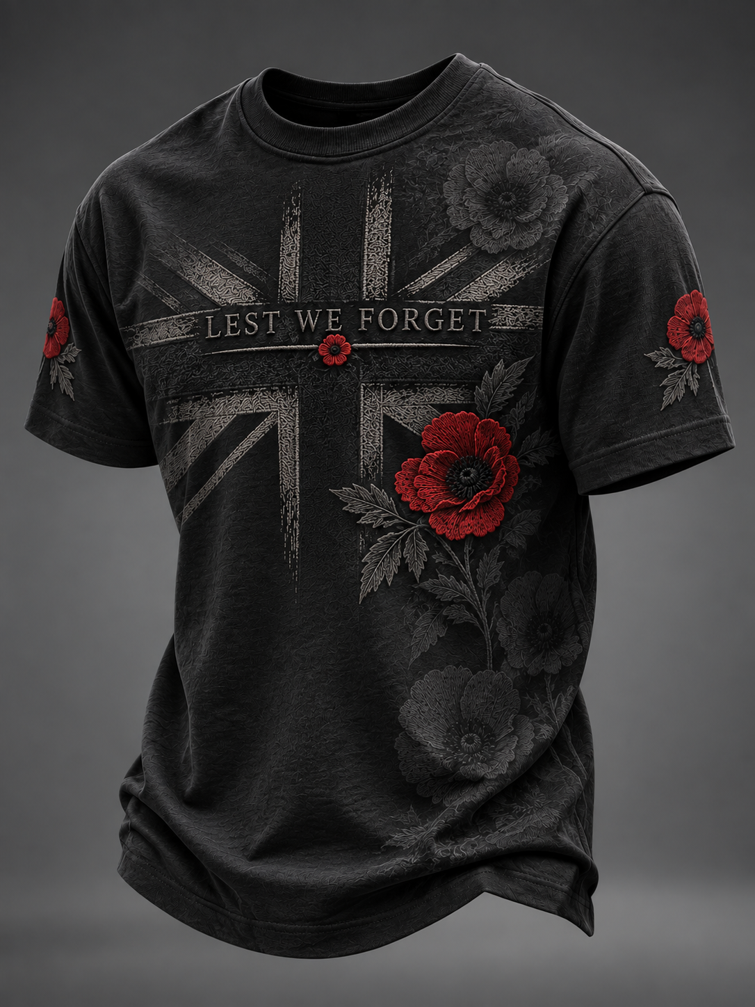 Men's Remembrance Day Short Sleeves T-shirt