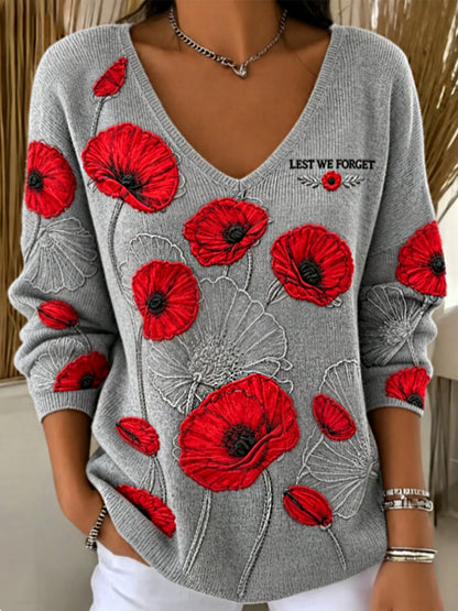 Women's Remembrance Day Lest We Forget  T-shirt
