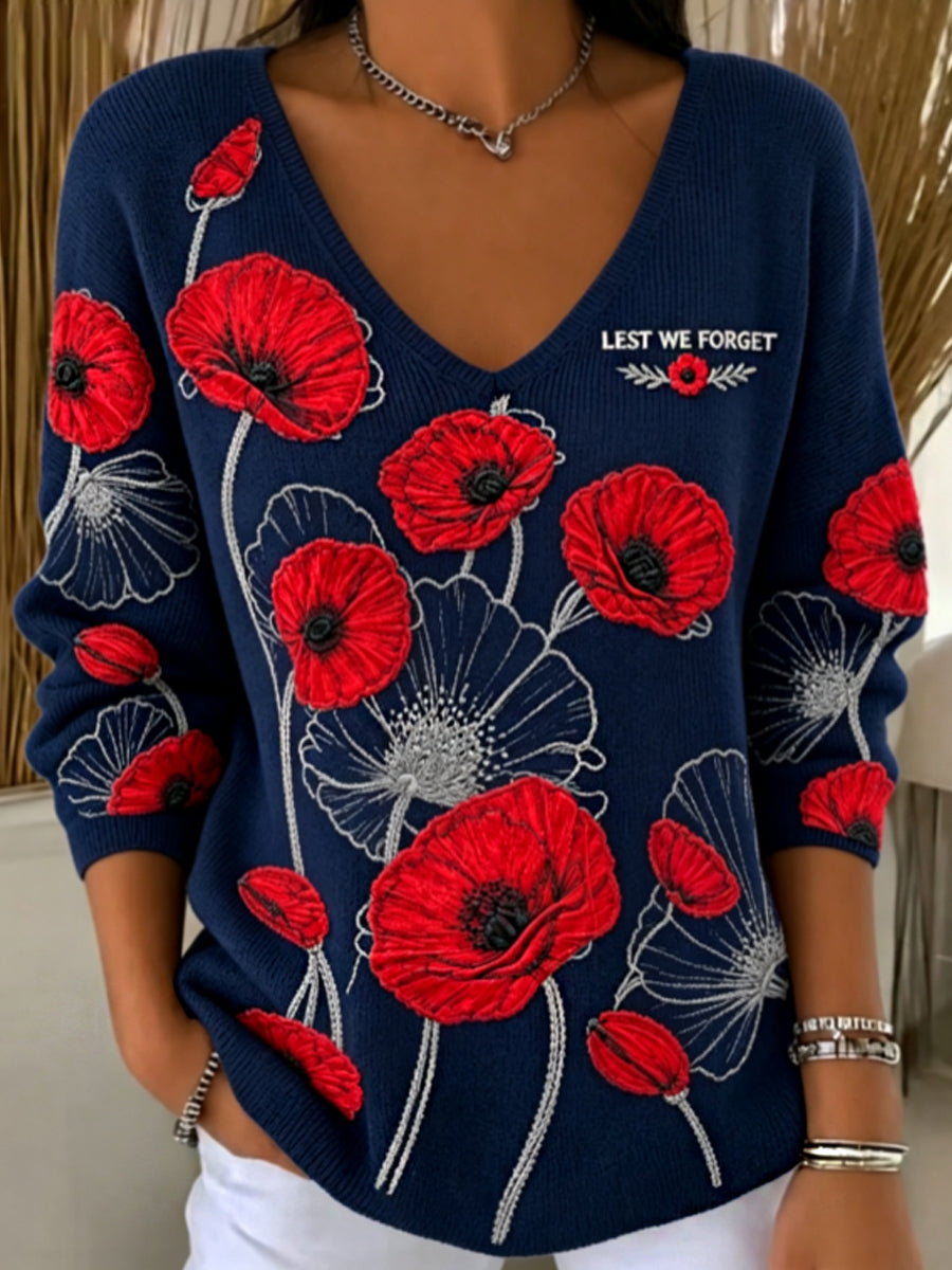 Women's Remembrance Day Lest We Forget  T-shirt