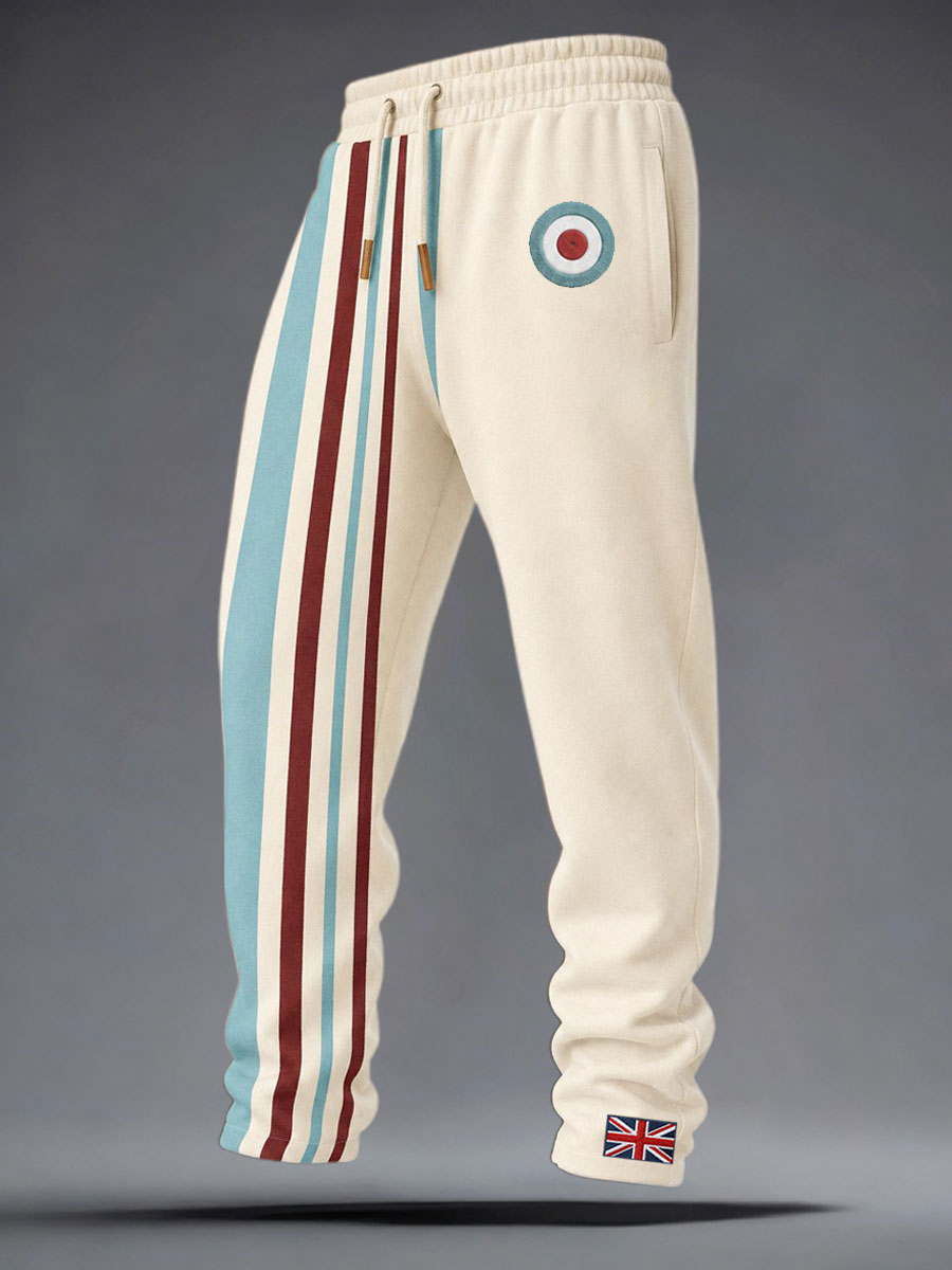 Men's UK Music Lover Mods Art Printed Pants