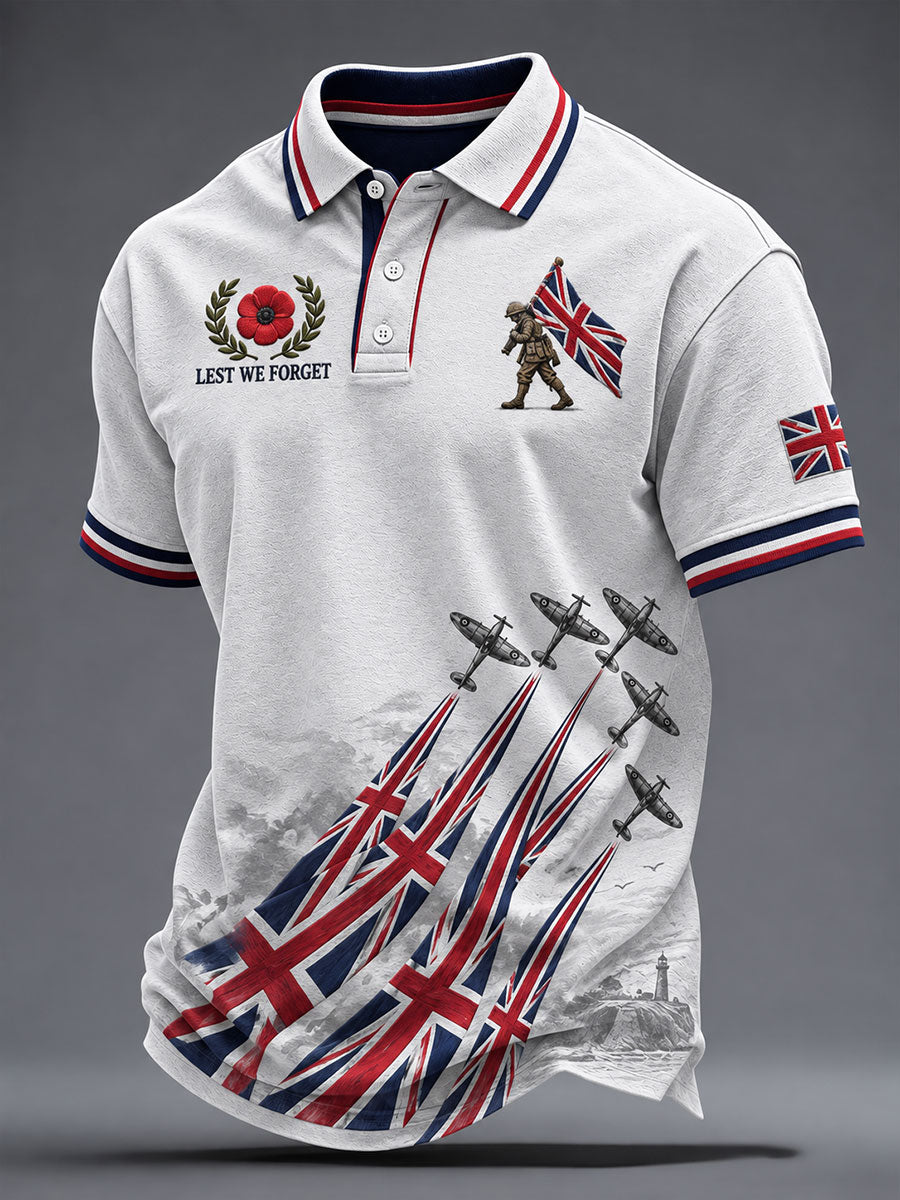 Men's Lest We Forget Print Shirt