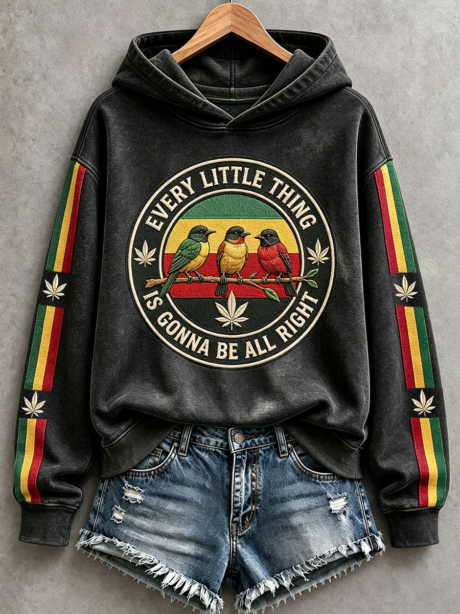 Women's Every Little Thing Is Gonna Be All Right Hoodie
