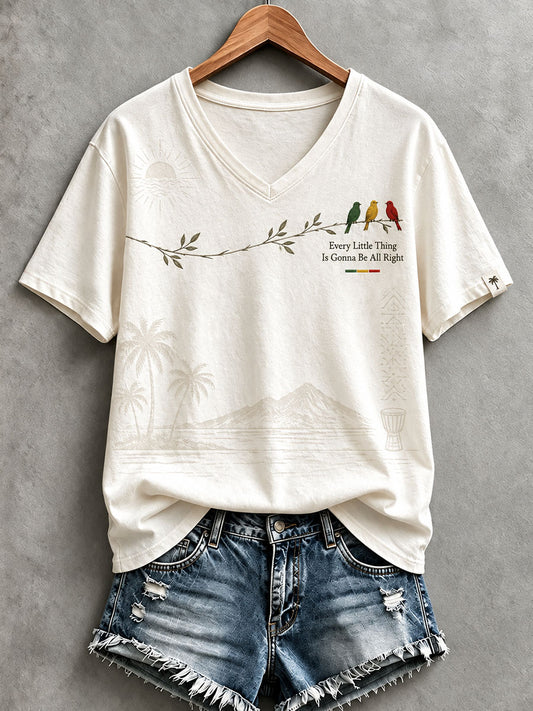 Women's Every Little Thing Is Gonna Be All Right T-Shirt