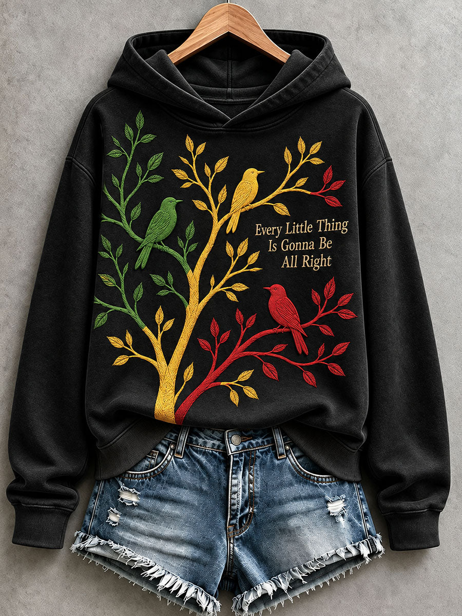 Women's Every Little Thing Is Gonna Be All Right Hoodie