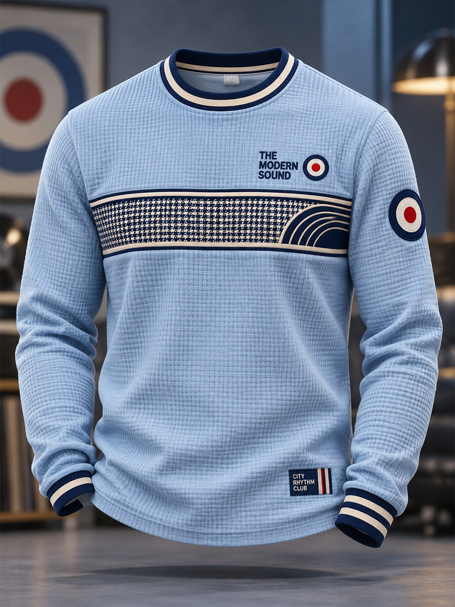 Men's Paul Weller Mod Culture Waffle Long Sleeve T-Shirt
