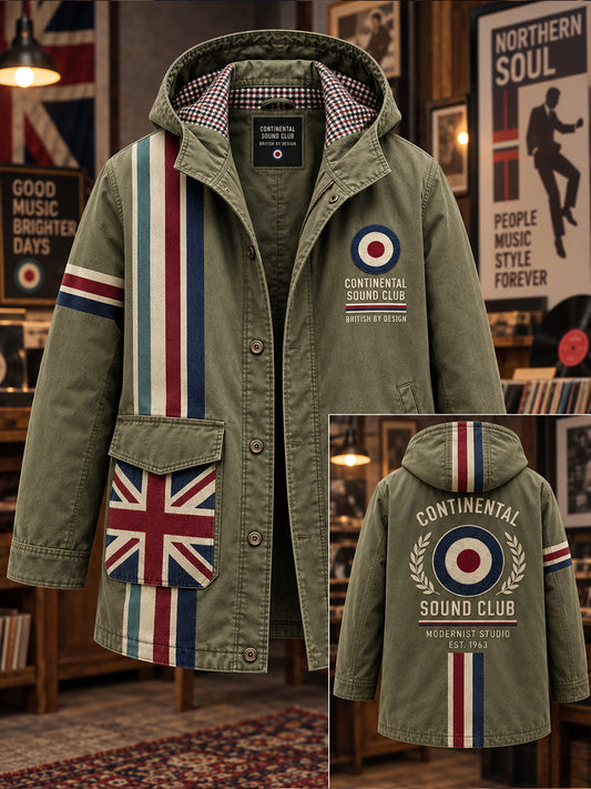 Men's Paul Weller Mod Culture Hooded Jacket