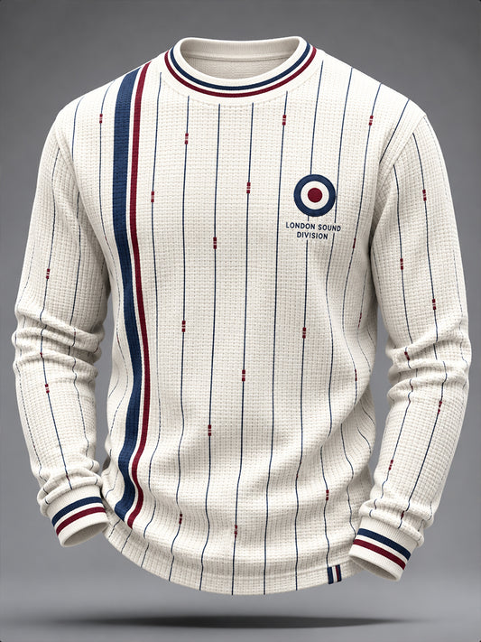Men's Paul Weller Mod Culture Waffle Long Sleeve T-Shirt