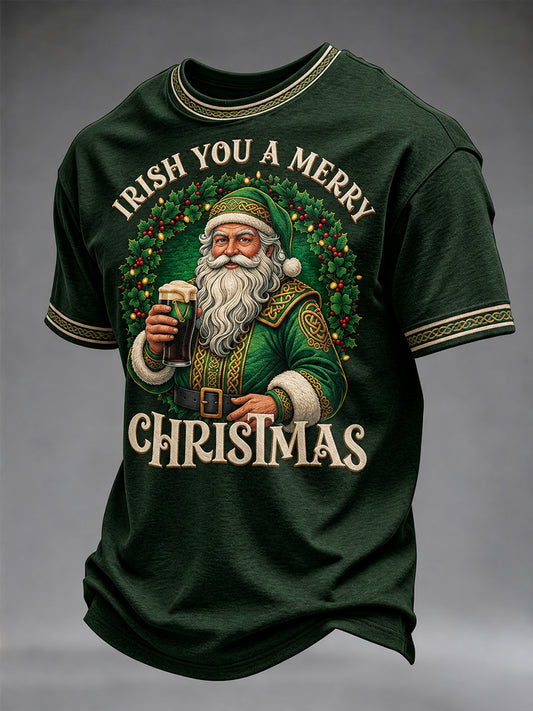 Men's Merry Christmas Short Sleeve T-shirt