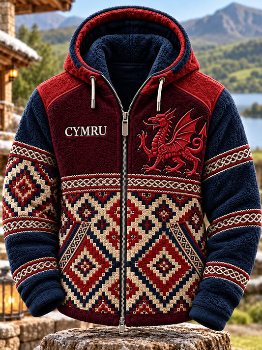 Men’s Welsh Flannel Hooded Jacket