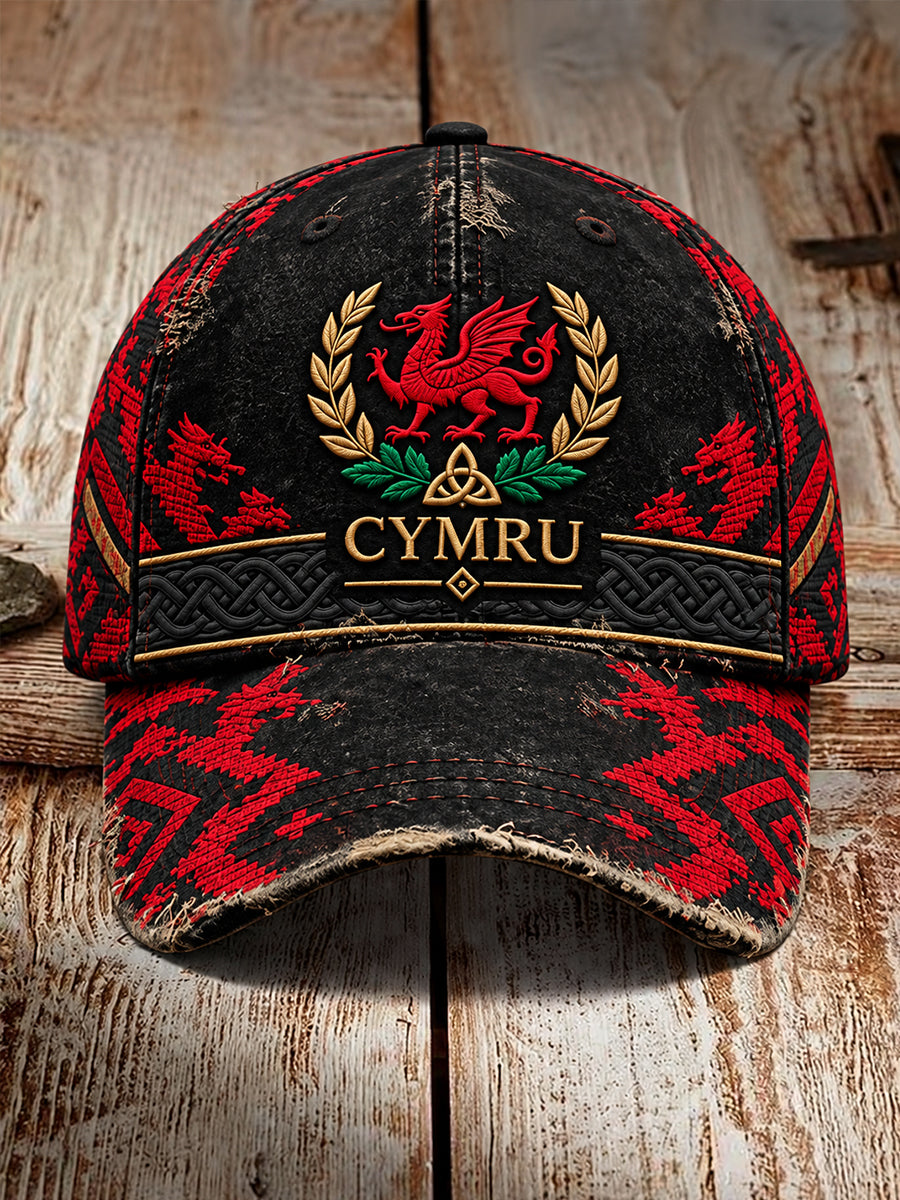Unisex Welsh CYMRU Hat