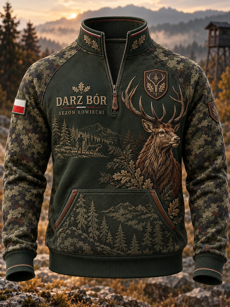 Men's Hunting Season Culture Zip-Up Hoodie