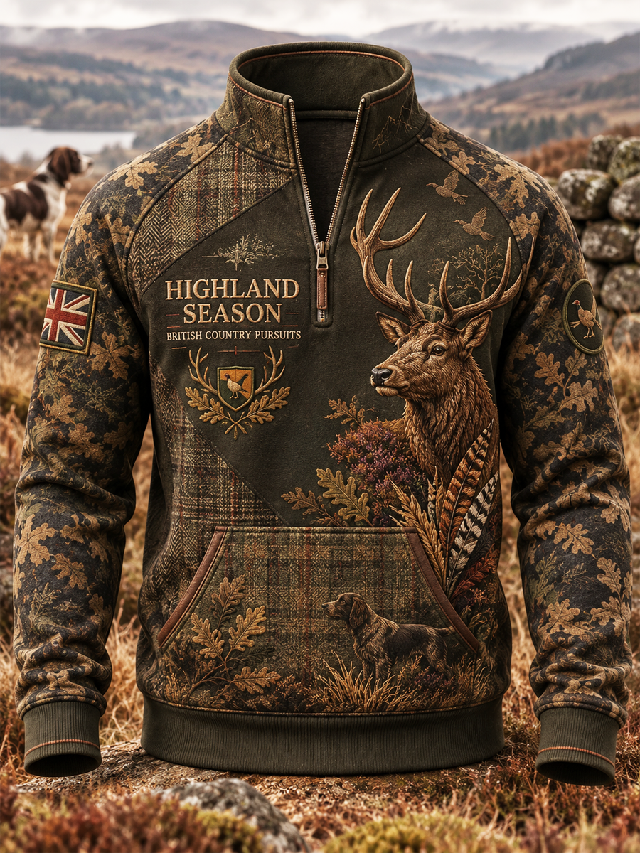 Men's Hunting Season Culture Zip-Up Hoodie