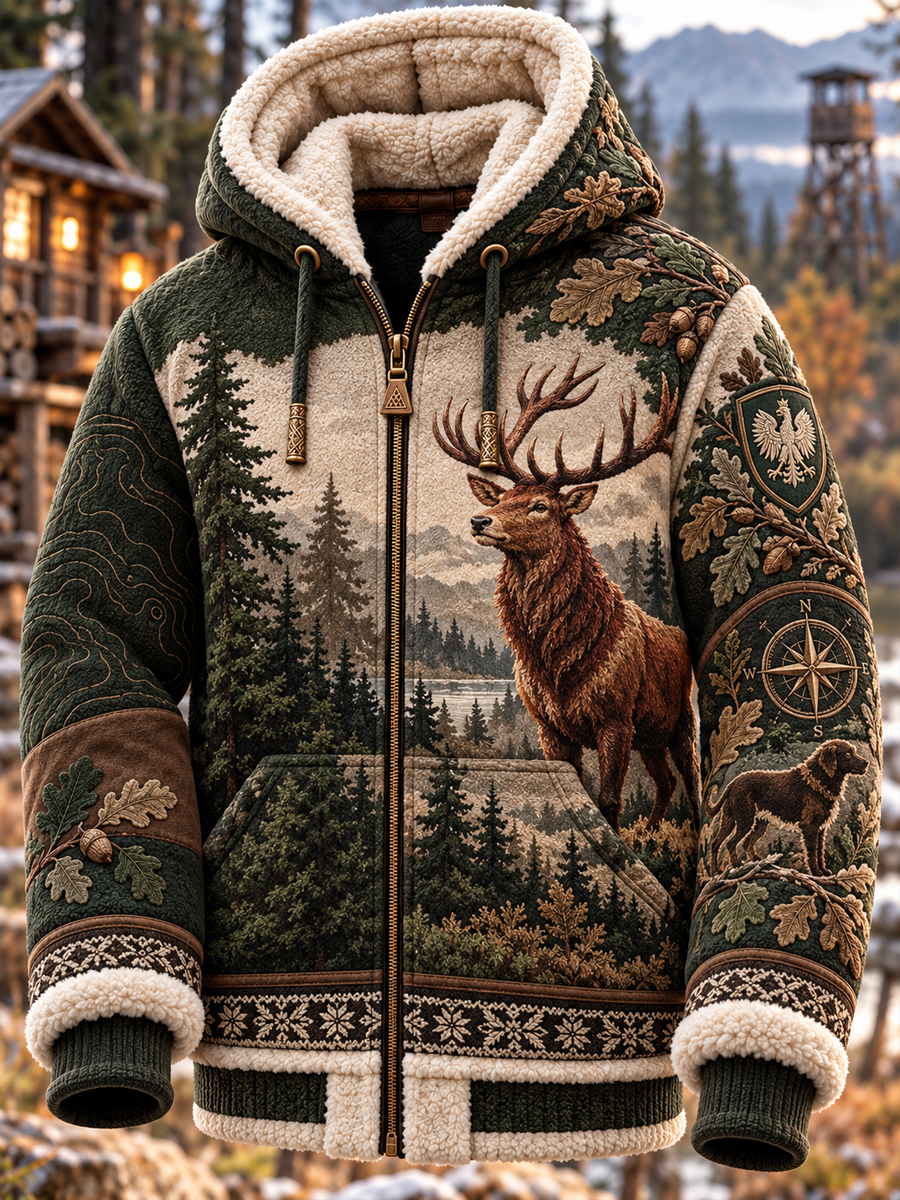 Men's Hunting Season Culture Flannel Jacket