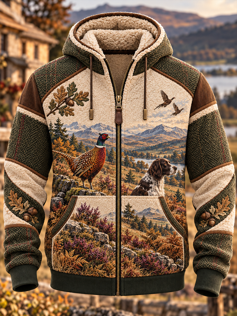 Men's Hunting Season Culture Flannel Jacket